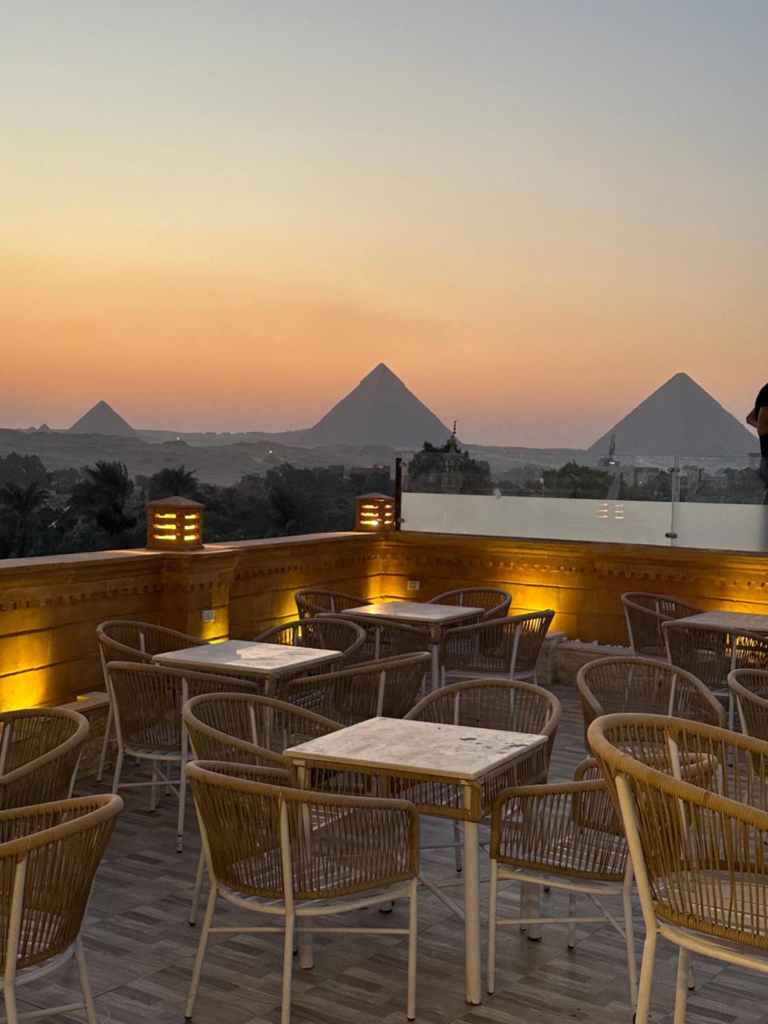 Taj Pyramids View Inn Kafrat al Jabal Exterior foto