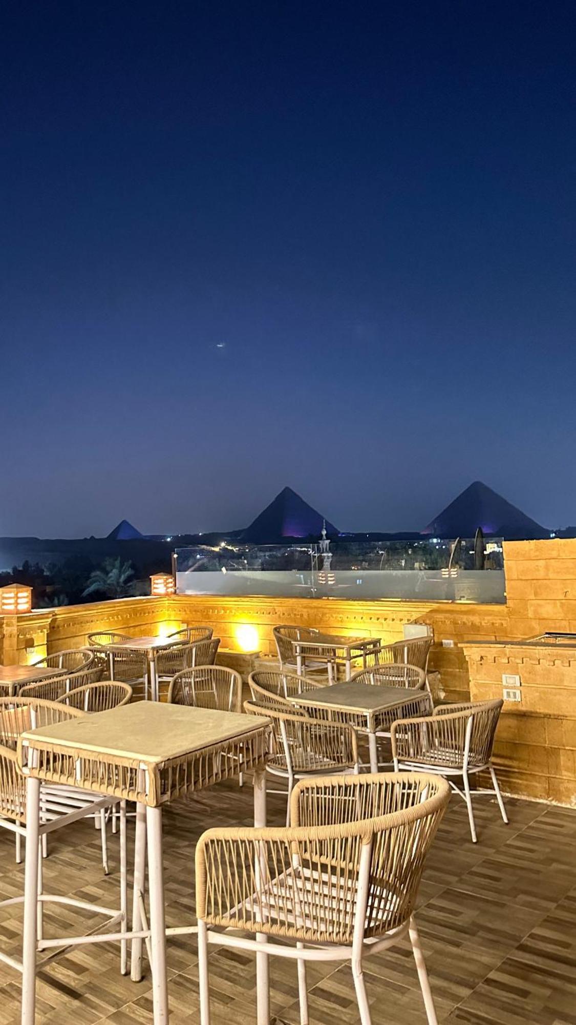 Taj Pyramids View Inn Kafrat al Jabal Exterior foto