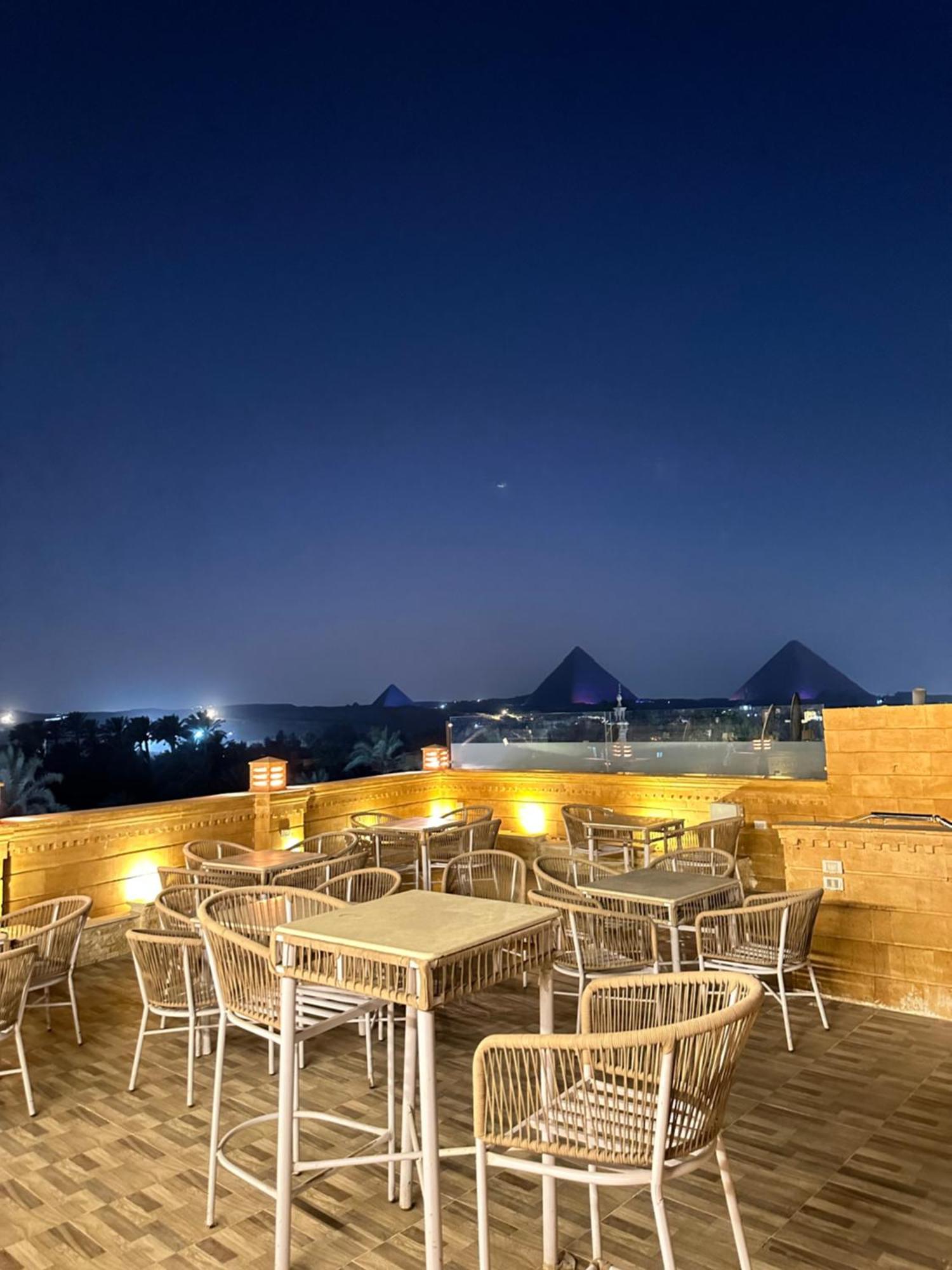 Taj Pyramids View Inn Kafrat al Jabal Exterior foto