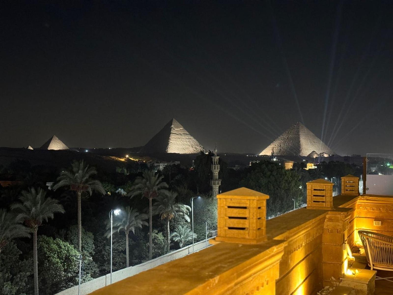 Taj Pyramids View Inn Kafrat al Jabal Exterior foto