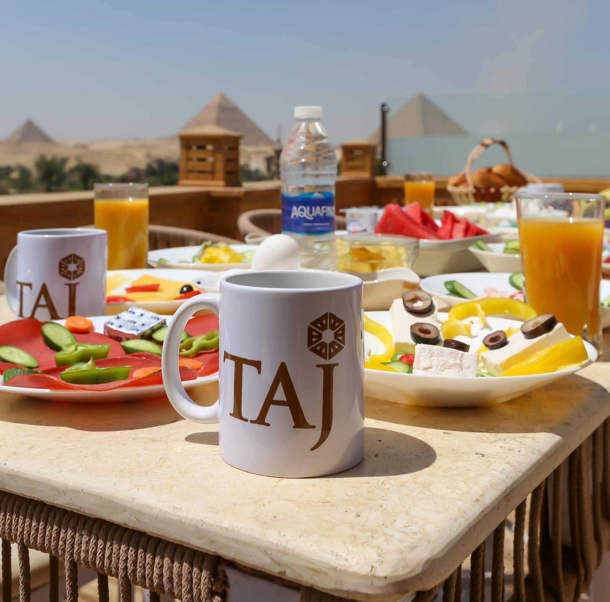 Taj Pyramids View Inn Kafrat al Jabal Exterior foto