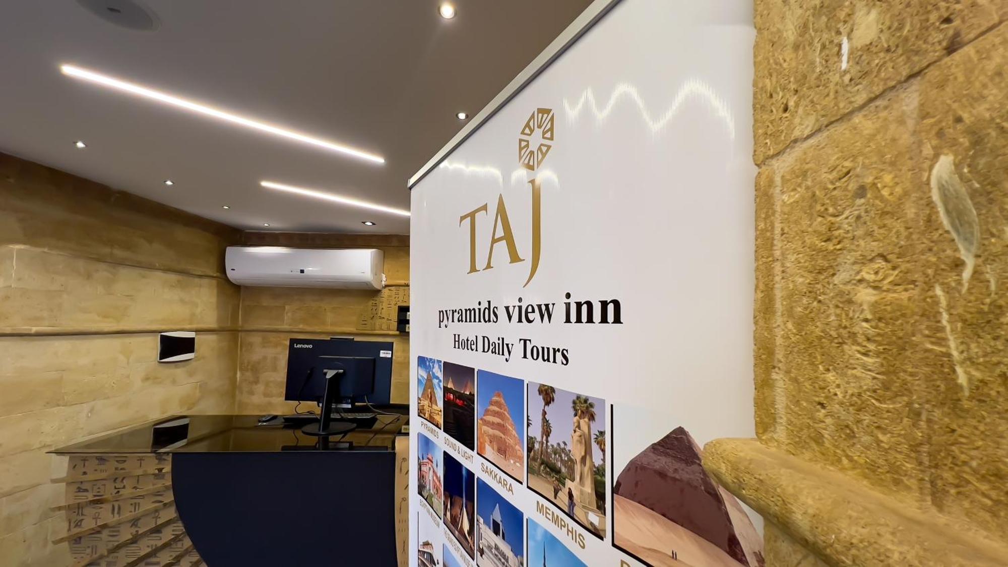 Taj Pyramids View Inn Kafrat al Jabal Exterior foto