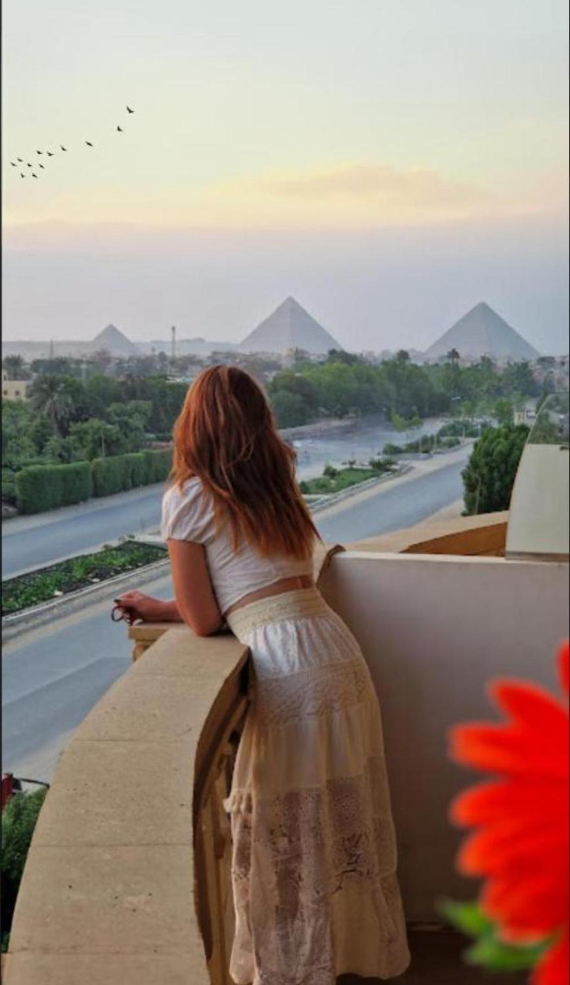 Taj Pyramids View Inn Kafrat al Jabal Exterior foto